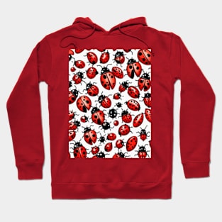 Cute lady bugs pattern gift ideas for all Hoodie